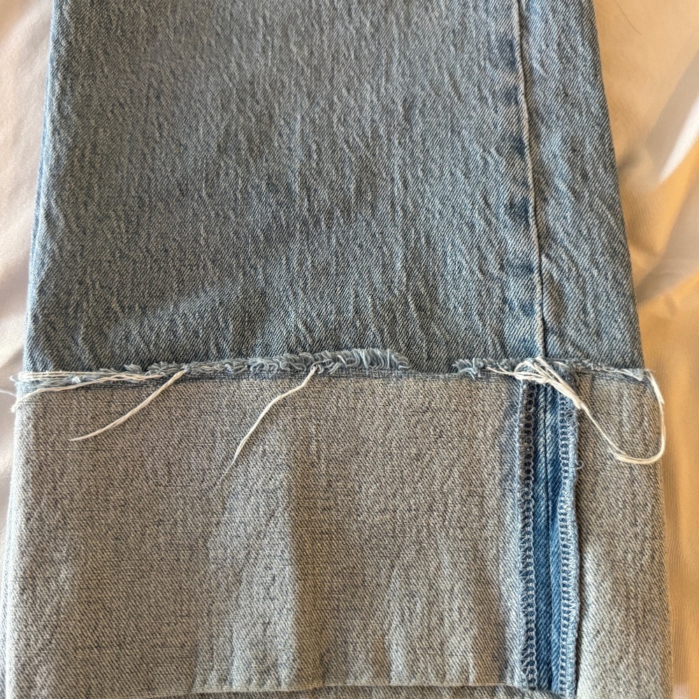Abercrombie & Fitch 90s Relaxed Jean High Rise 28 Curved Love